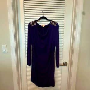 Vibrant purple MICHAEL dress